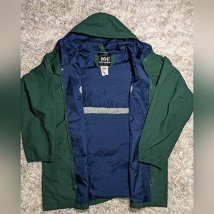 Helly Hansen shell jacket  in green size large